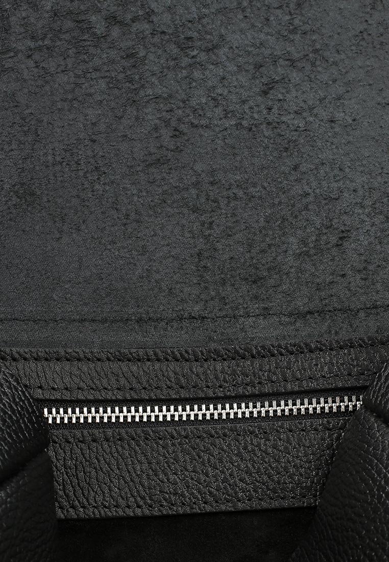 Женская сумка через плечо из натуральной кожи черная A0011 grain