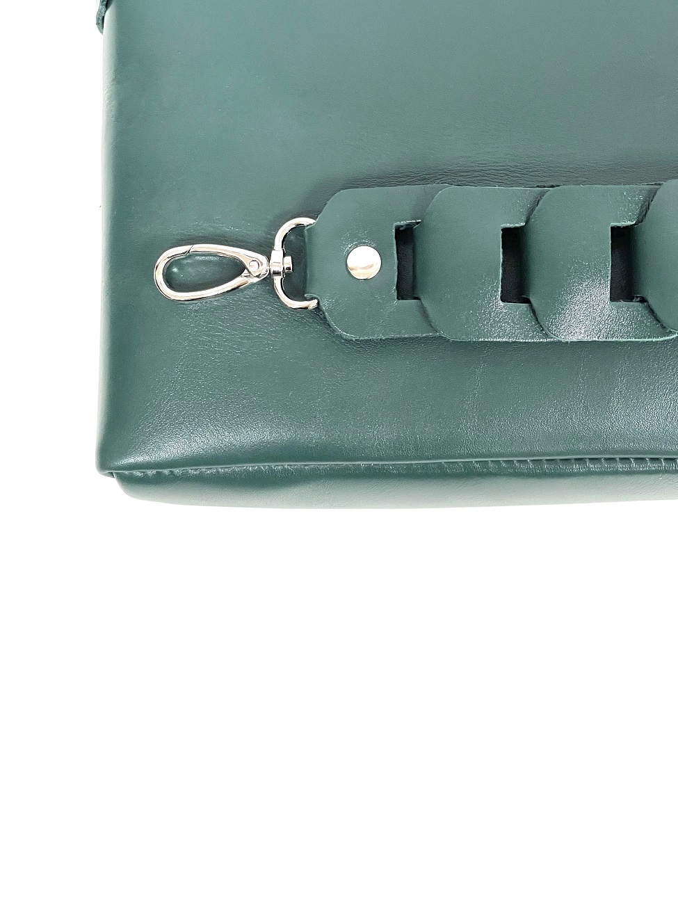 Плечевой ремень для сумки зеленый T005 emerald