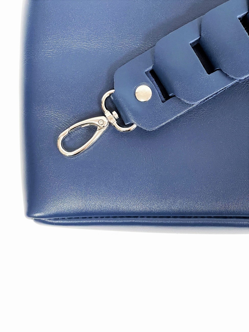 Плечевой ремень для сумки синий T005 sapphire