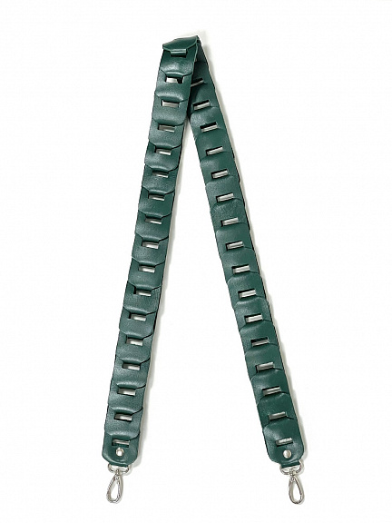Плечевой ремень для сумки зеленый T005 emerald
